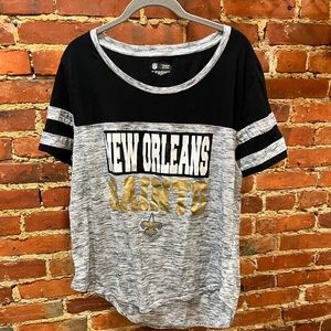 Super SOFT Womens cut New Orleans Saints T shirt